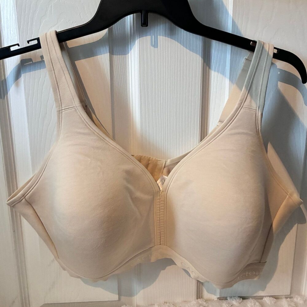 EUC Cacique Lightly Lined No Wire T-shirt Tan Bra 46D